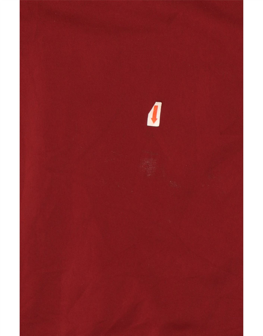 Lotto Mens Graphic Tracksuit Top Jacket Large Burgundy Colourblock