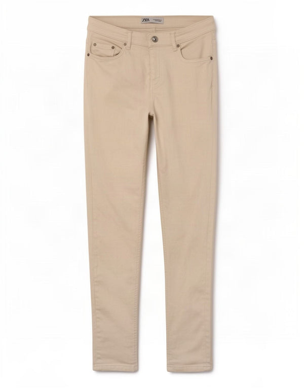 Zara Womens Skinny Jeans EU 38 Small W28 L25 White