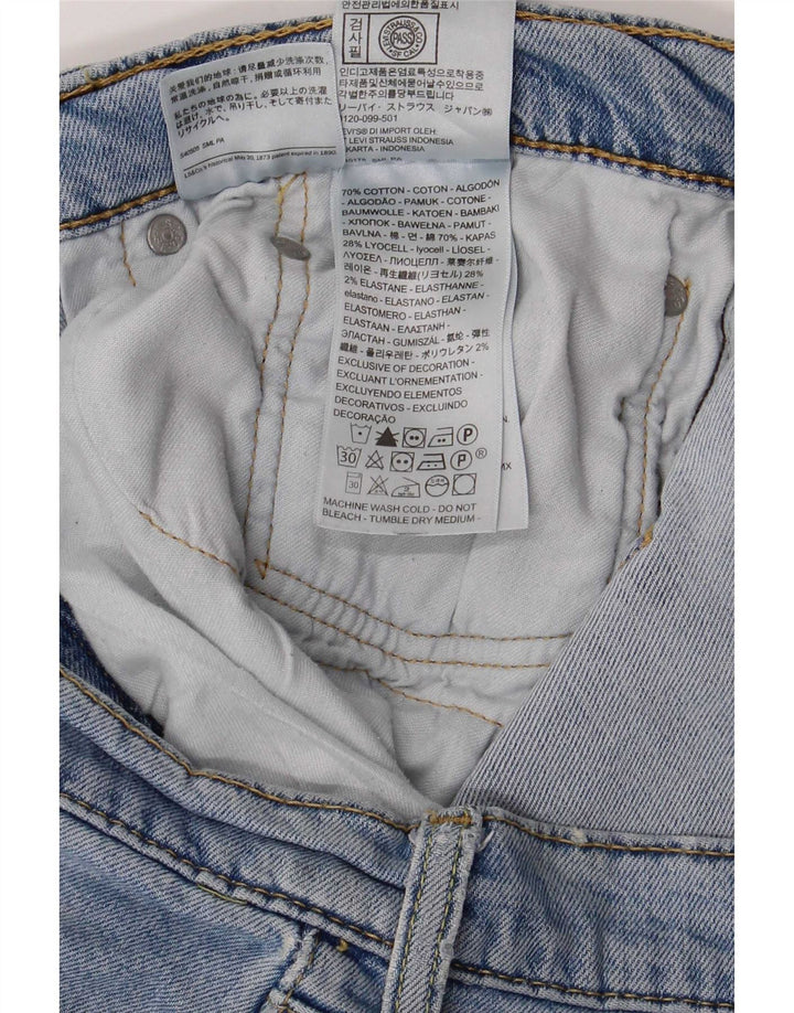 Levi's Mens 514 Straight Jeans W38 L32 Blue Cotton