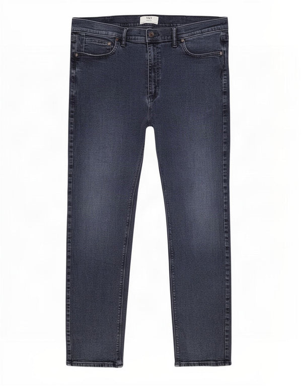 Marks & Spencer Mens Slim Jeans W40 L33 Navy Blue Cotton