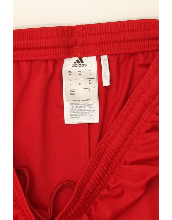 ADIDAS Mens Climalite Sport Shorts Medium  Red Polyester Vintage Adidas and Second-Hand Adidas from Messina Hembry 