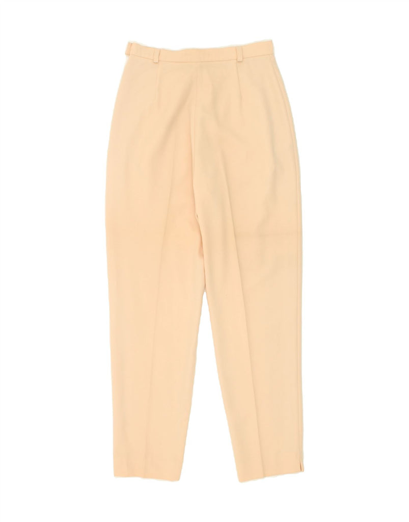 I BLUES Womens Tapered Casual Trousers IT 40 Small W26 L28 Beige Vintage i Blues and Second-Hand i Blues from Messina Hembry 