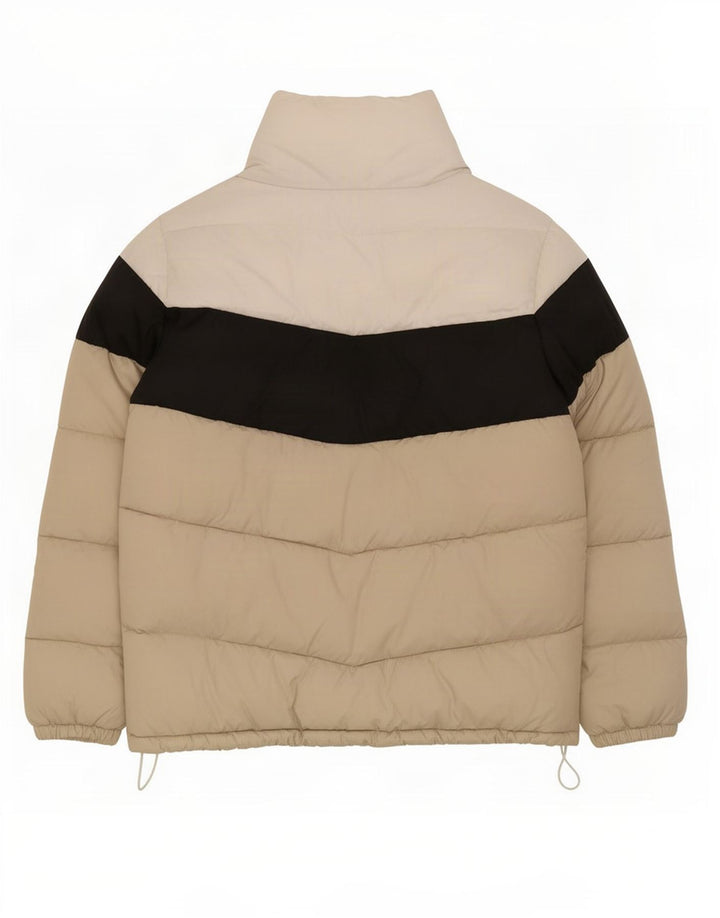 Columbia Mens Padded Jacket UK 42 XL Beige Colourblock Polyester