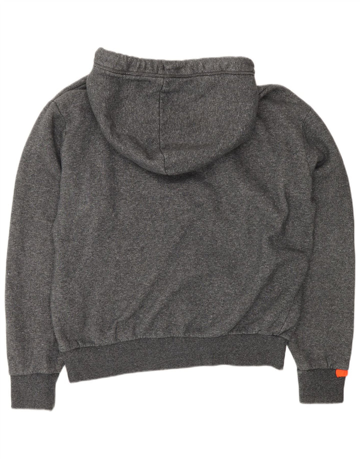 Superdry Mens Hoodie Jumper XL Grey Cotton