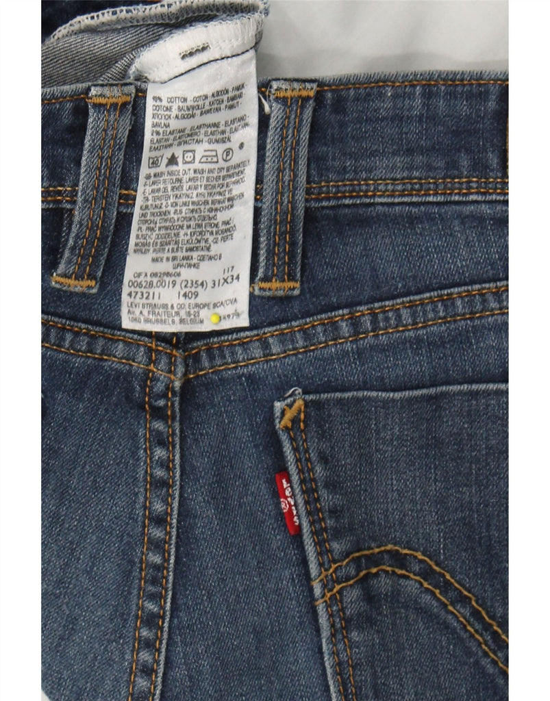 LEVI'S Womens 528 Slim Jeans W31 L34 Blue Cotton Vintage Levi's and Second-Hand Levi's from Messina Hembry 