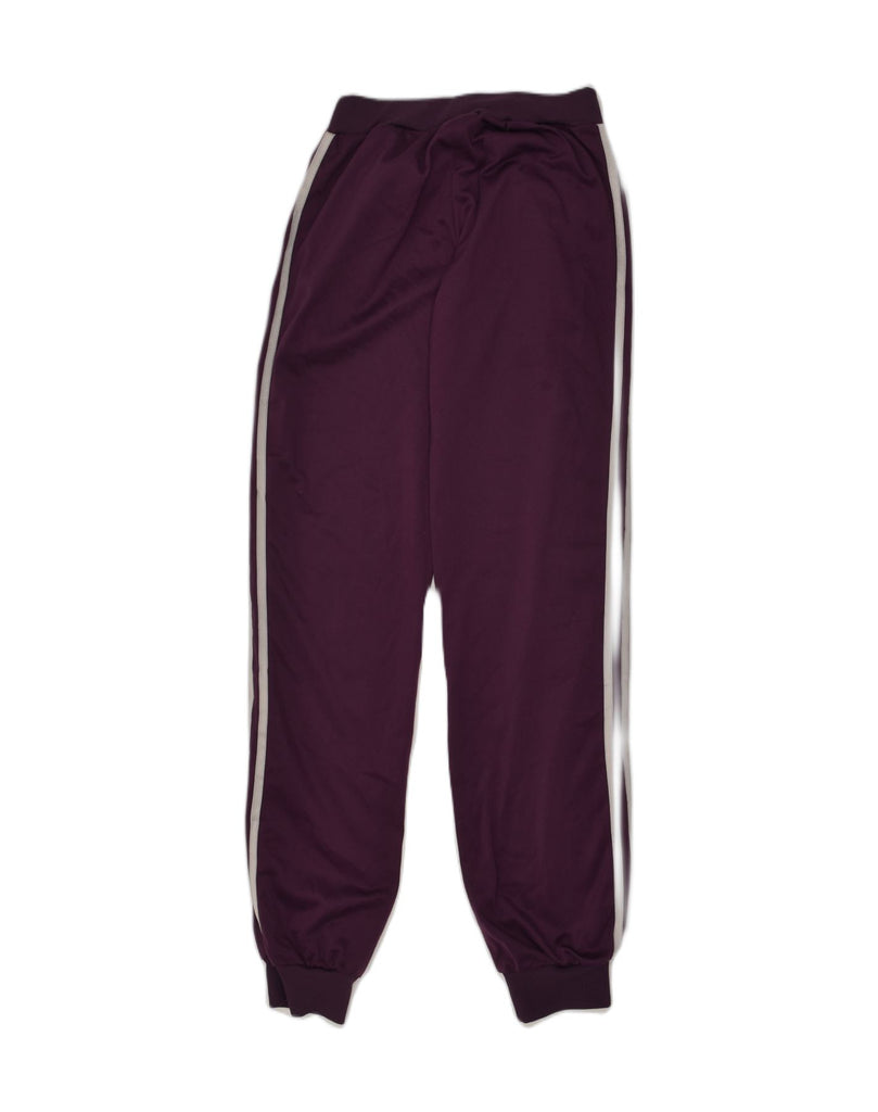 ADIDAS Girls Tracksuit Trousers Joggers 15-16 Years Maroon Polyester | Vintage Adidas | Thrift | Second-Hand Adidas | Used Clothing | Messina Hembry 