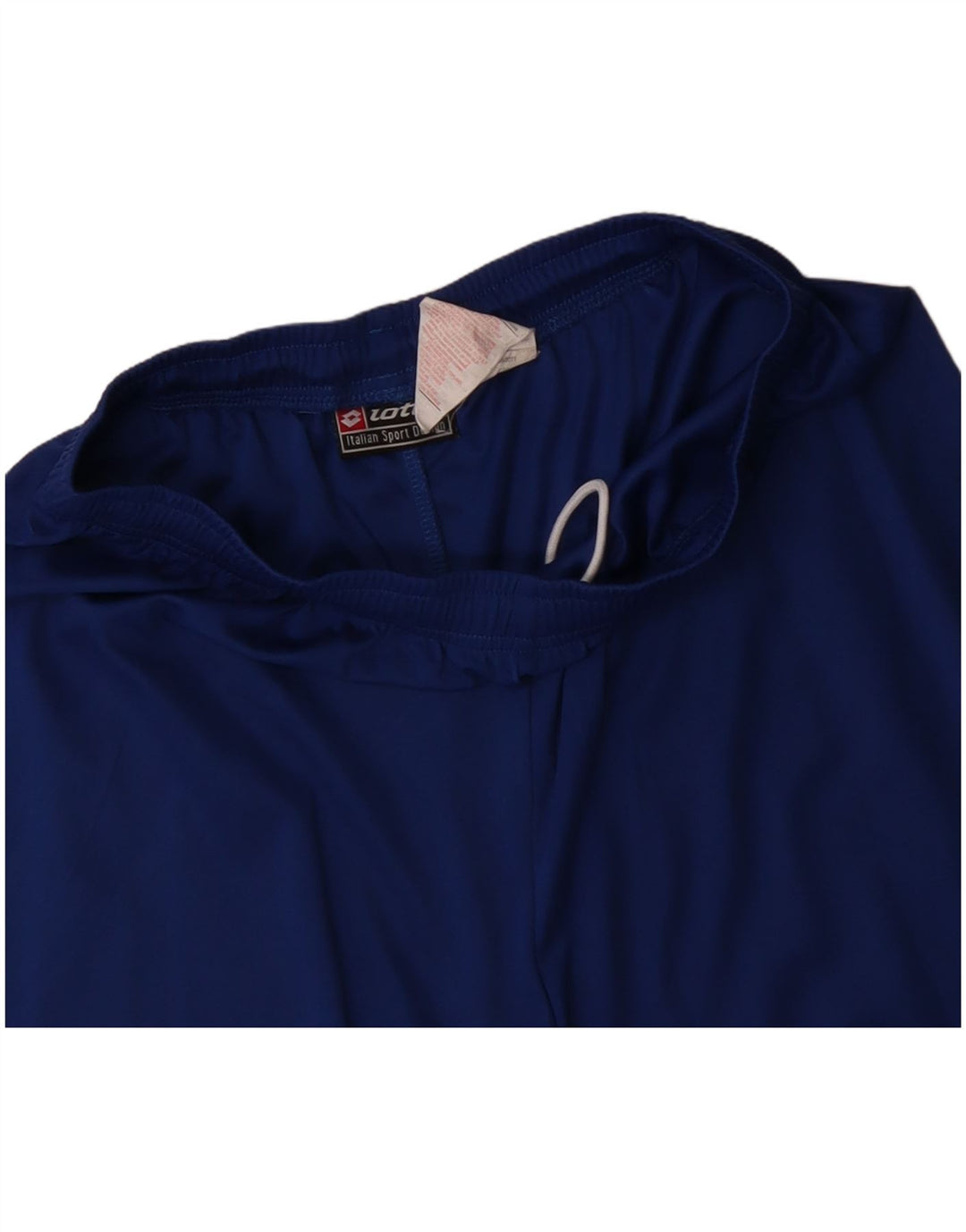 LOTTO Mens Graphic Sport Shorts Medium  Blue Polyester