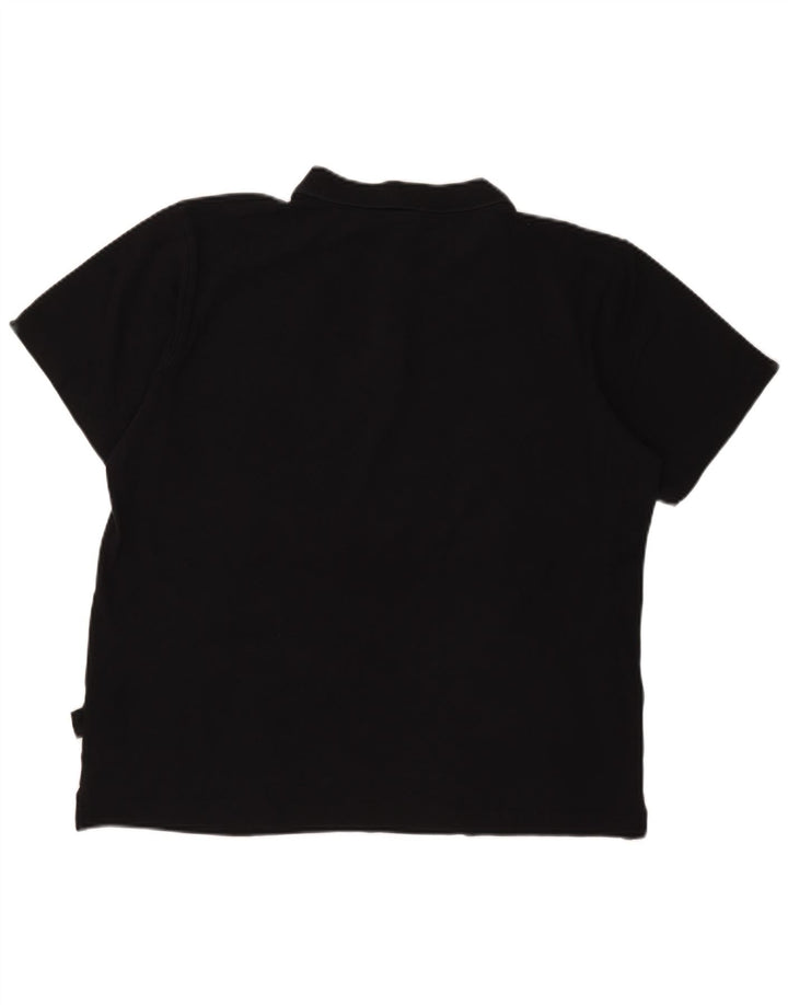Ellesse Mens Polo Shirt 2XL Black Cotton