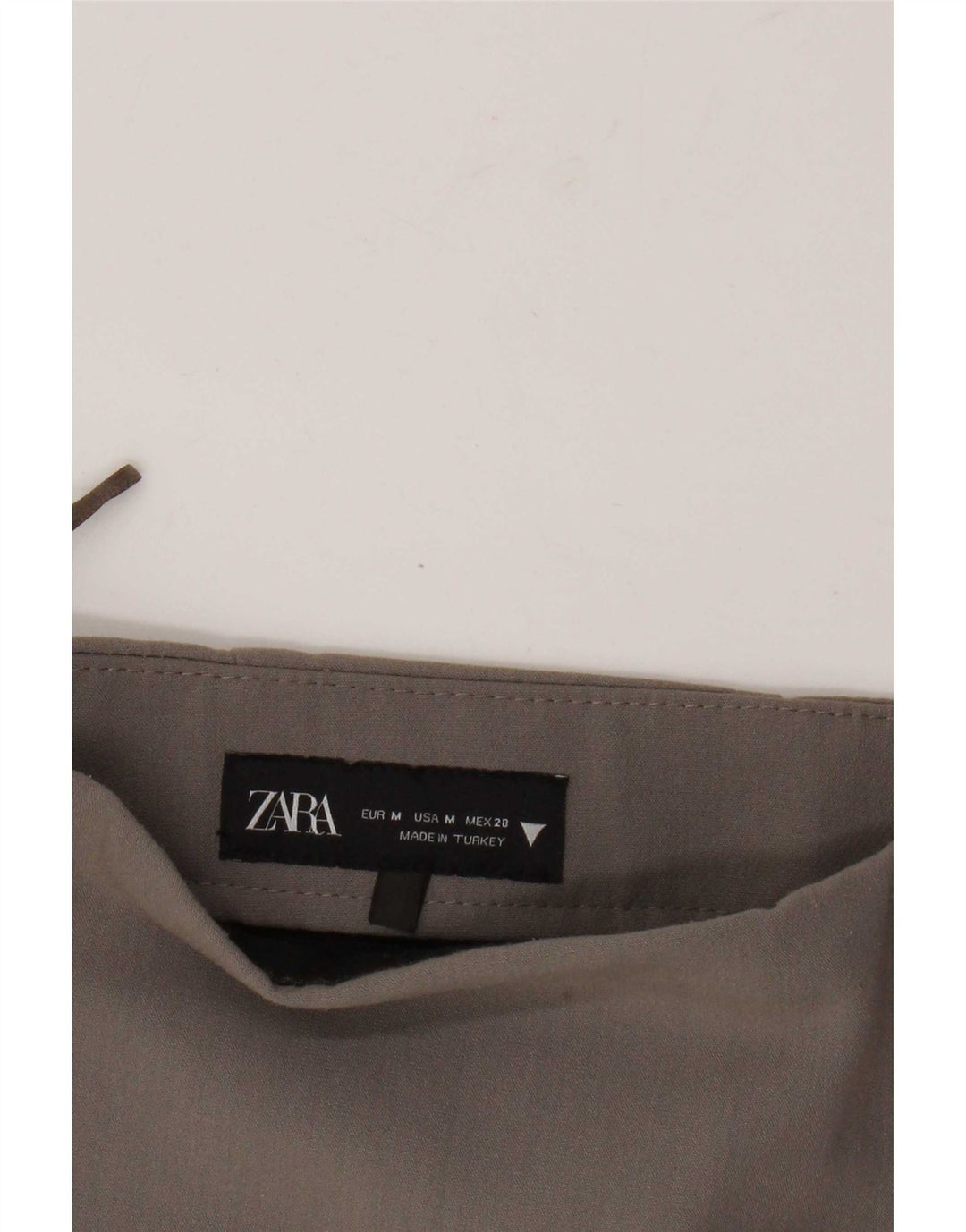 Zara Womens Skort Shorts UK 12 Medium Grey