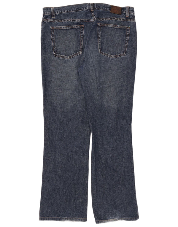 Calvin Klein Womens Straight Jeans US 16 2XL W36 L30 Blue Cotton