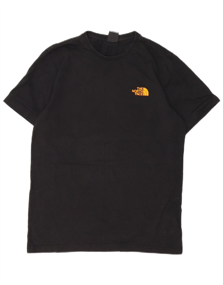 The North Face Mens Graphic T-Shirt Top Medium Black Cotton