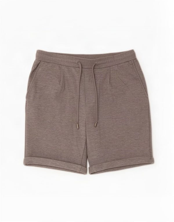 Zara Mens Shorts Medium W31 Grey Polyester