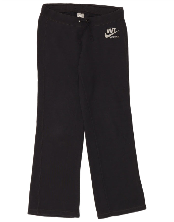 Nike Womens Tracksuit Trousers UK 14 Medium  Black Cotton