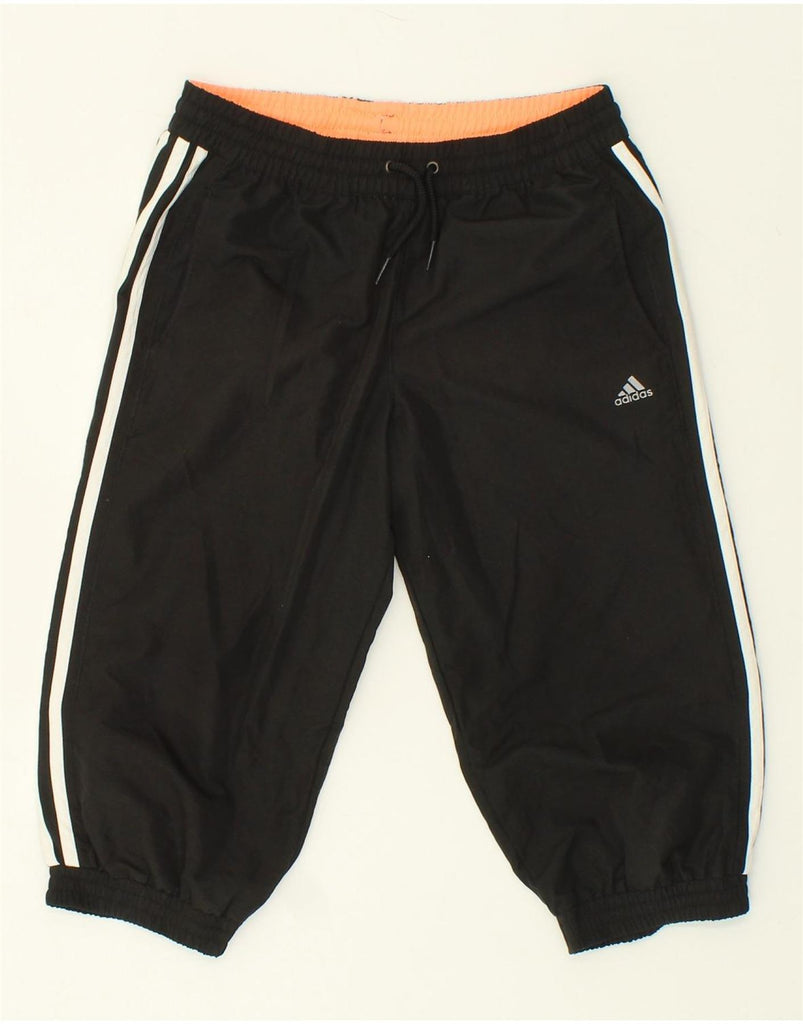 ADIDAS Boys Climacool Capri Tracksuit Trousers Joggers 11-12 Years Black Vintage Adidas and Second-Hand Adidas from Messina Hembry 