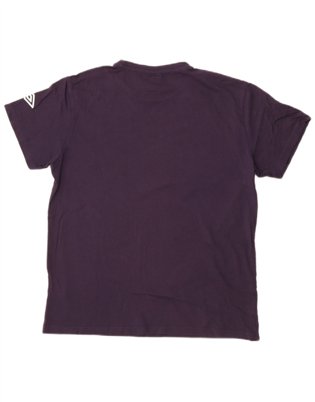 Umbro Mens Graphic T-Shirt Top Large Navy Blue Cotton