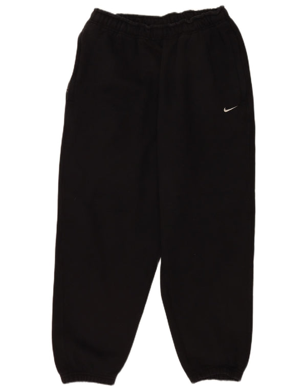 Nike Mens Tracksuit Trousers Joggers Medium Black Cotton