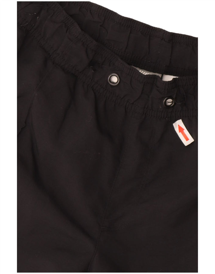 Nike Womens Tracksuit Trousers Joggers UK 12 Medium Black Nylon