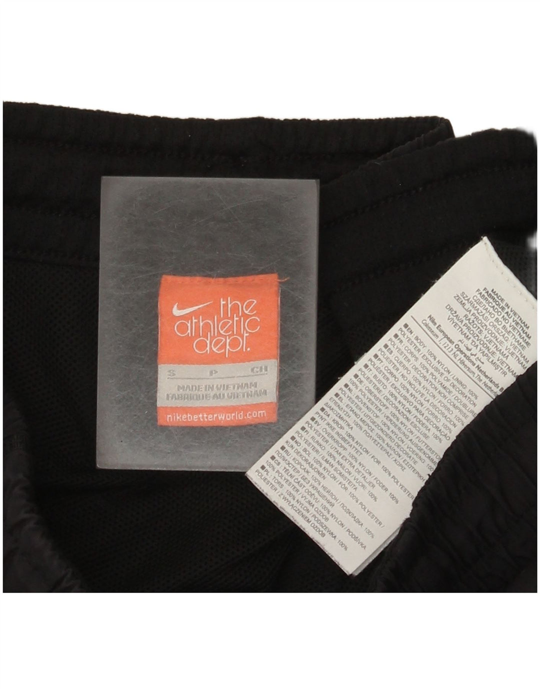 Nike Mens Sport Shorts Small Black Nylon