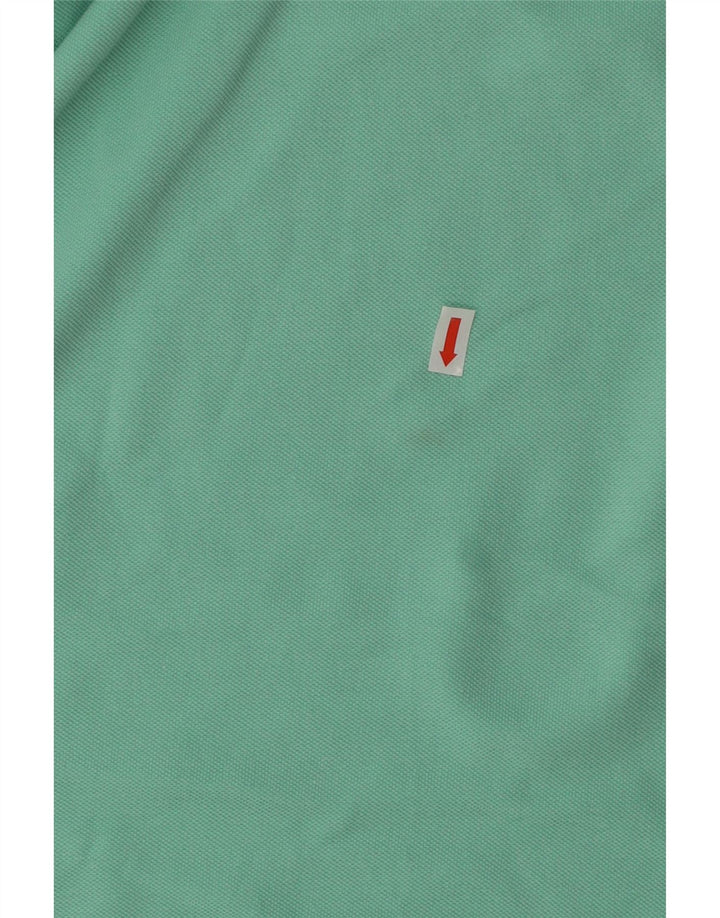 Crew Clothing Mens Polo Shirt Small Turquoise Cotton