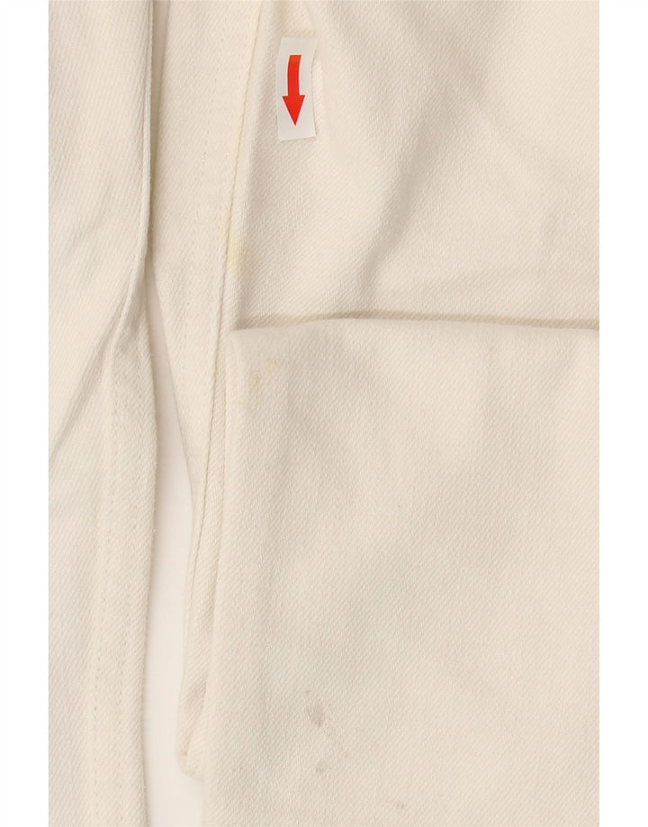 Burberry Mens Slim Jeans W31 L28 White Cotton