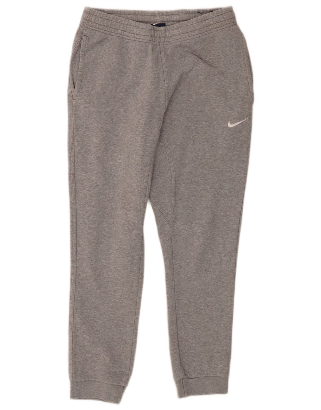 Nike Mens Tracksuit Trousers Joggers Small Grey Flecked Cotton