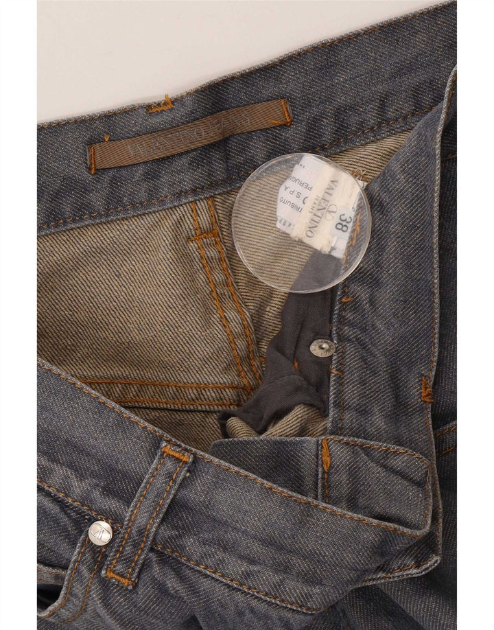 VALENTINO Mens Straight Jeans W38 L29 Blue