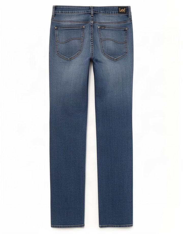 Lee Womens Bootcut Jeans US 13 Large W32 L33 Blue Cotton