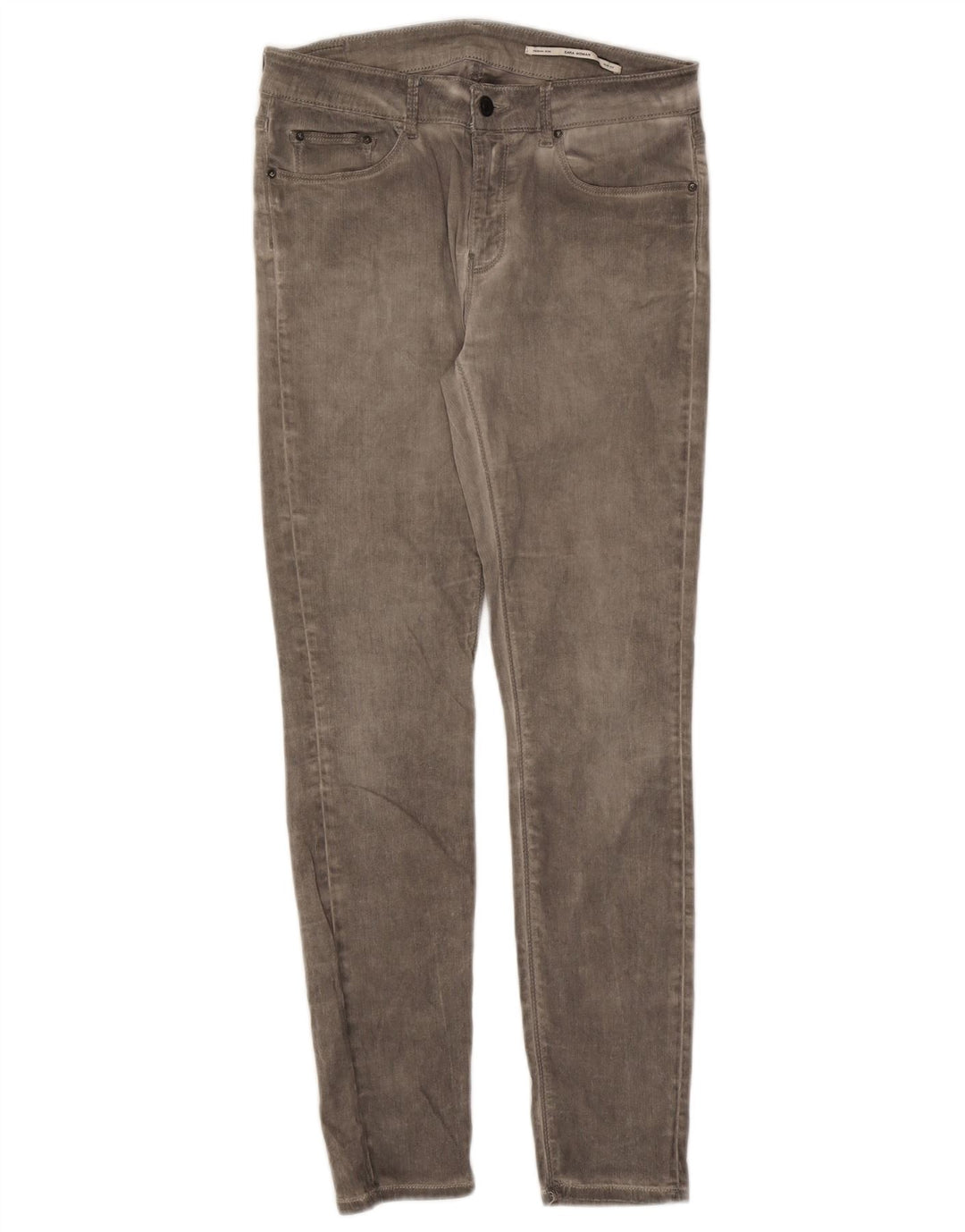 Zara Womens Slim Jeans EU 42 Large W32 L29 Grey