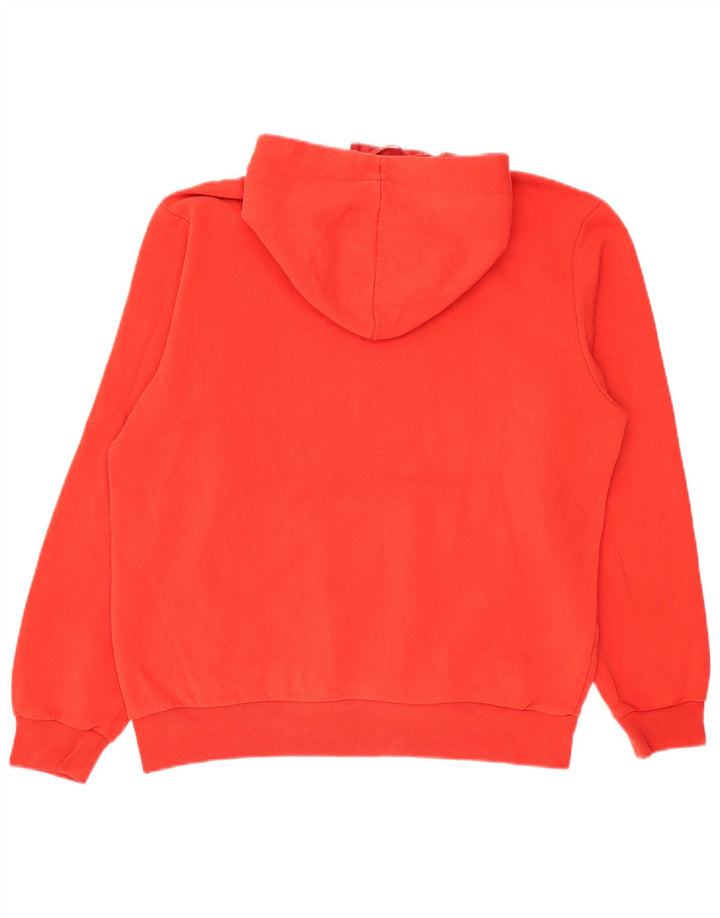 Puma Mens Graphic Hoodie Jumper Medium Red