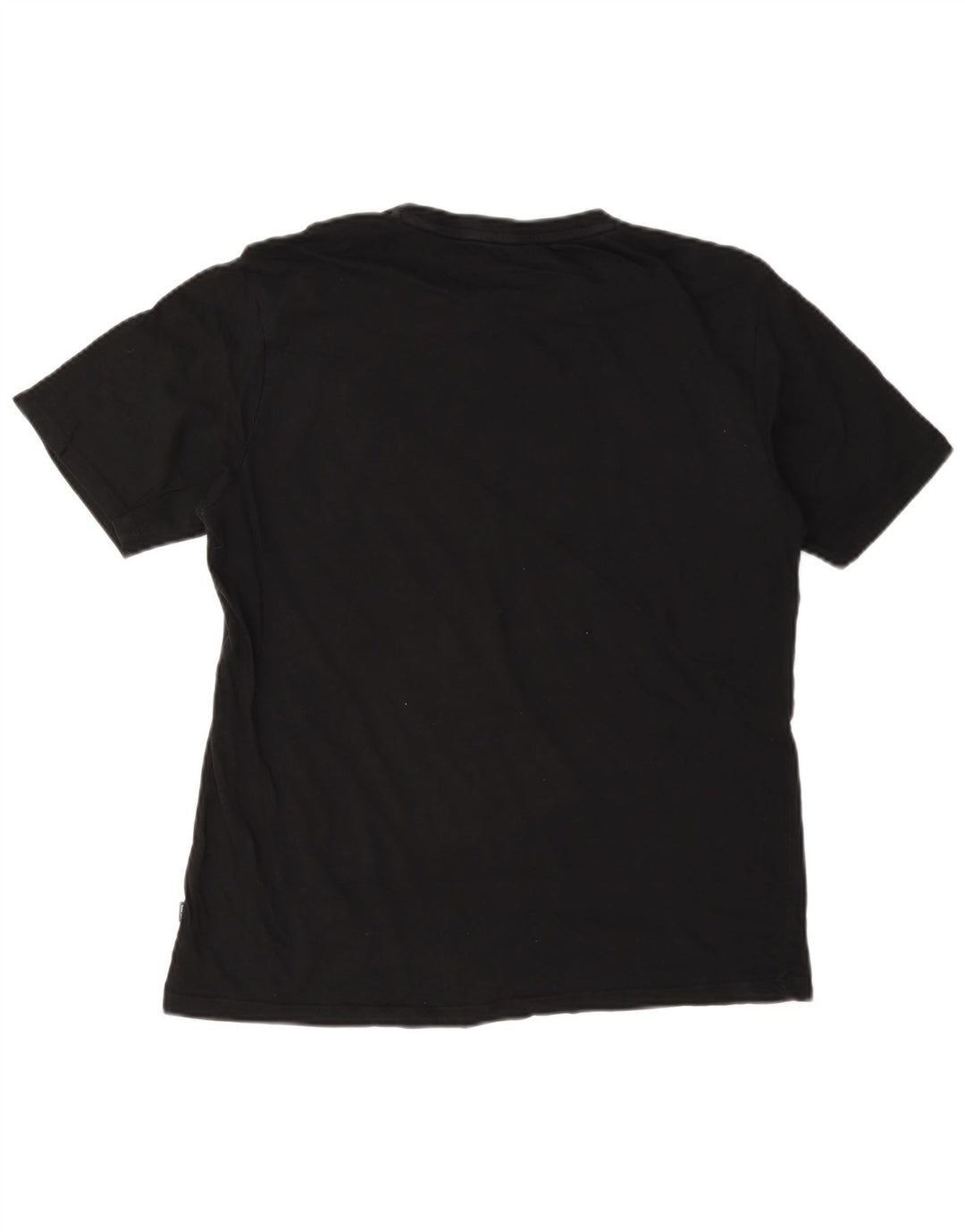 Puma Womens Graphic T-Shirt Top UK 12 Medium Black
