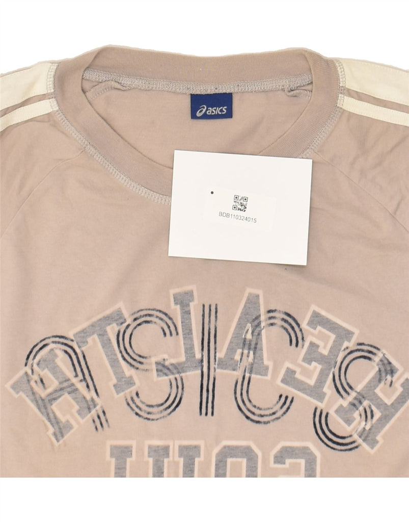 ASICS Mens Graphic T-Shirt Top XL Grey | Vintage Asics | Thrift | Second-Hand Asics | Used Clothing | Messina Hembry 