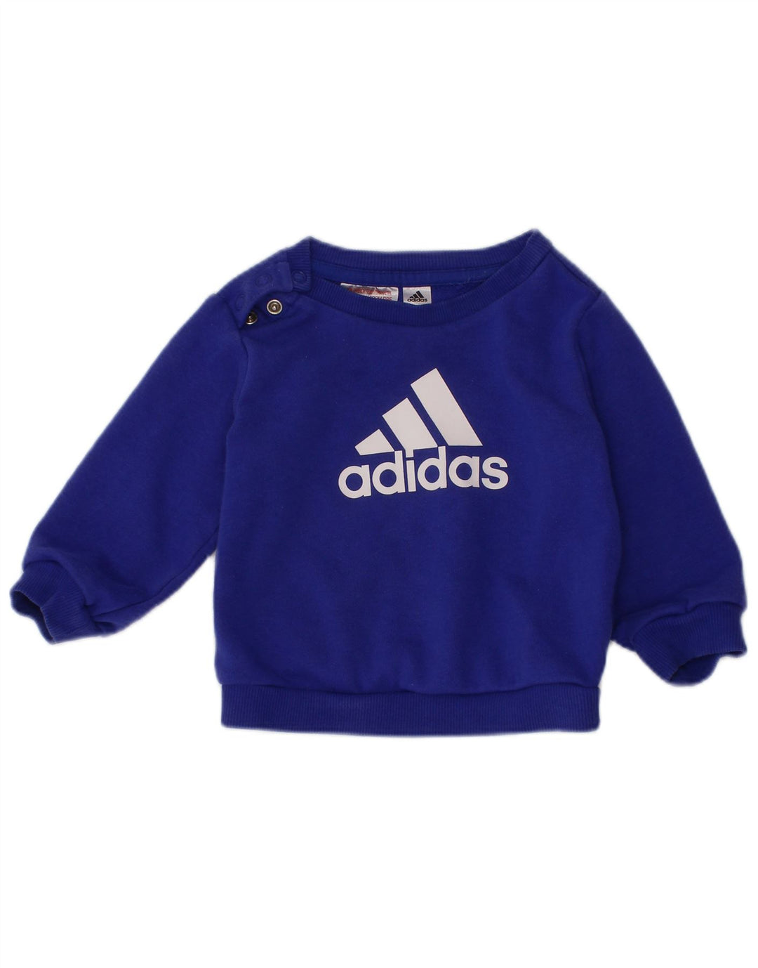 ADIDAS Baby Boys Graphic Full Tracksuit 3-6 Months  Blue Cotton