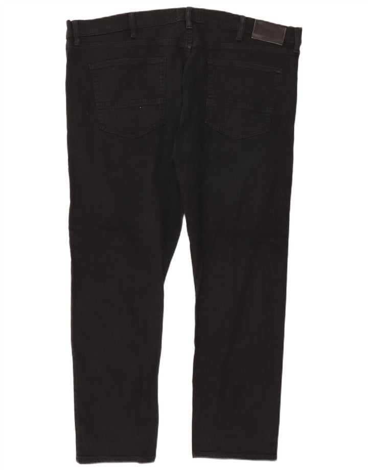 Marks & Spencer Mens Slim Jeans W42 L29 Black Cotton