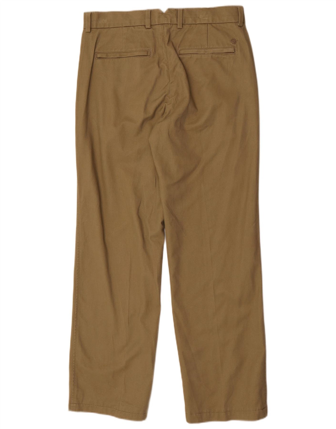 Marks & Spencer Mens Blue Harbour Straight Suit Trousers W32 L31 Beige