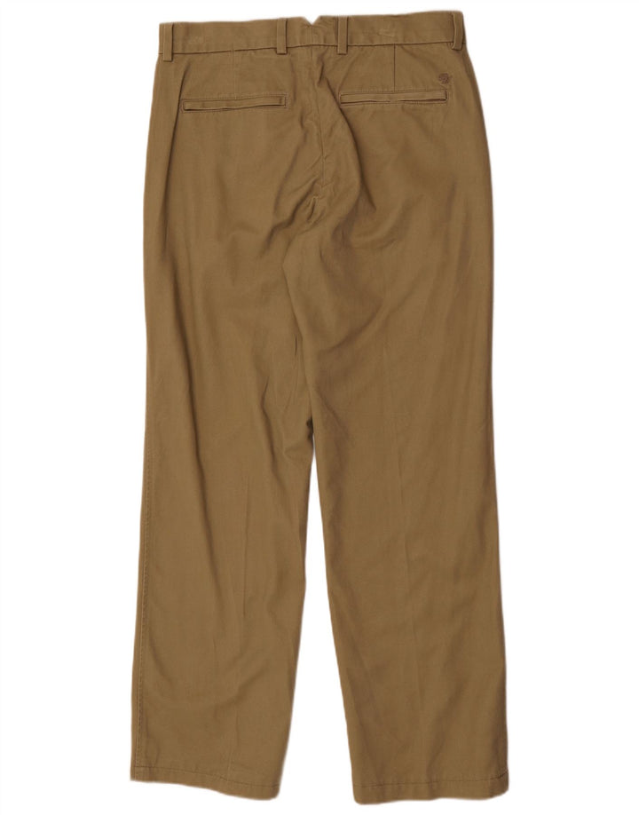 Marks & Spencer Mens Blue Harbour Straight Suit Trousers W32 L31 Beige