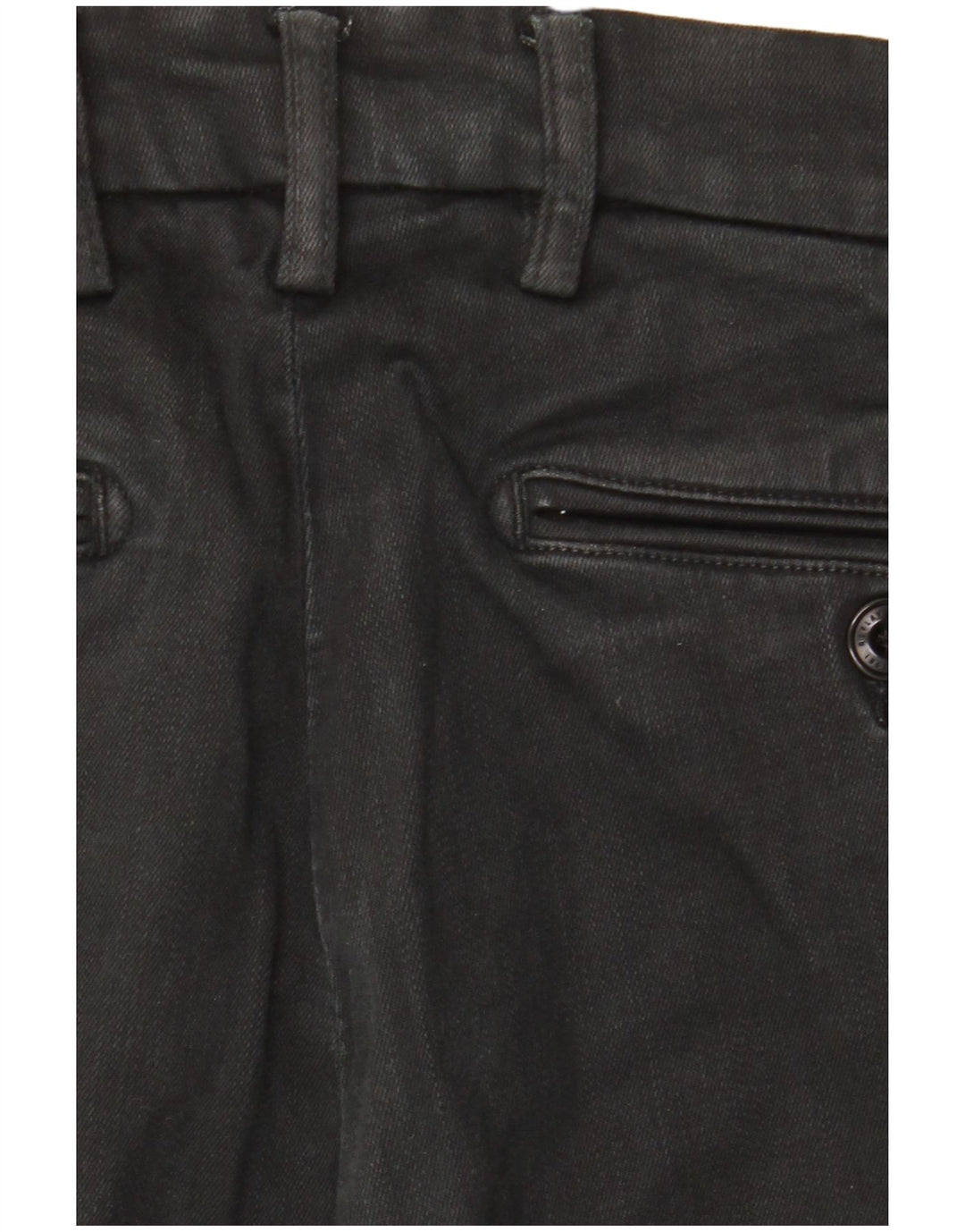 Replay Mens Zeumar Slim Jeans W29 L30 Black Cotton