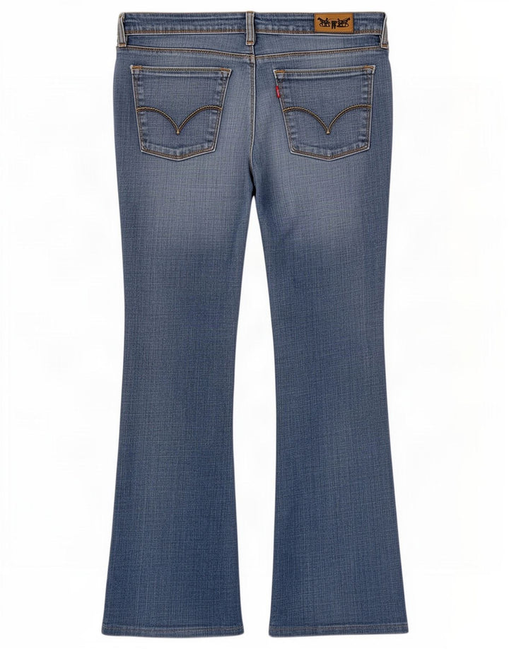 Levi's Womens 572 Bootcut Jeans W34 L29 Blue Cotton