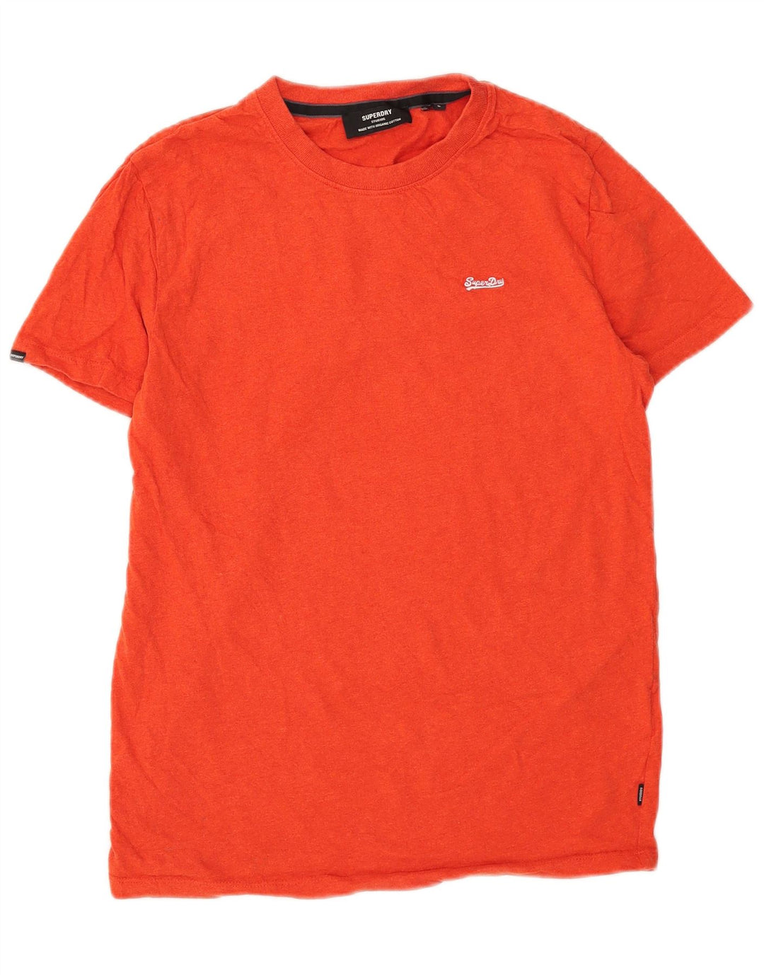 Superdry Mens T-Shirt Top Small Red Cotton