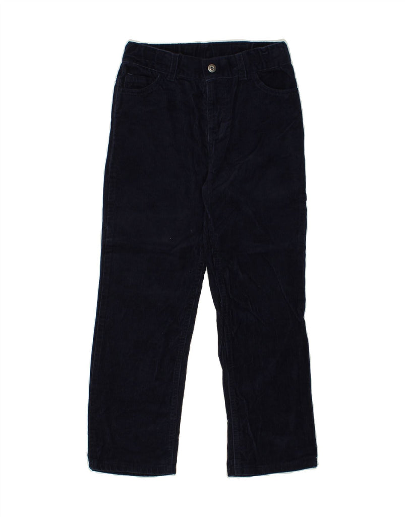 CALVIN KLEIN JEANS Boys Corduroy Trousers 6-7 Years W24 L22  Navy Blue | Vintage Calvin Klein Jeans | Thrift | Second-Hand Calvin Klein Jeans | Used Clothing | Messina Hembry 