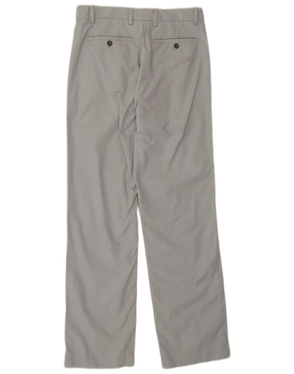 Dockers Mens Straight Chino Trousers W31 L32 Grey Cotton