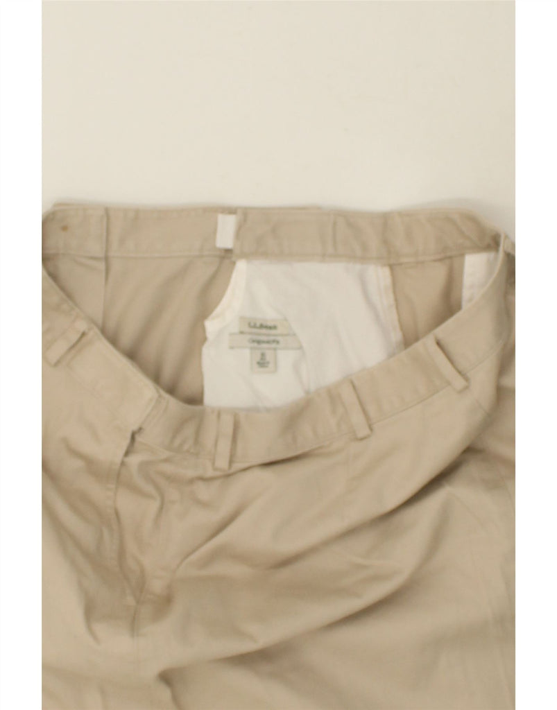 L.L.BEAN Womens Straight Skirt US 16 2XL W34 Grey Cotton | Vintage L.L.Bean | Thrift | Second-Hand L.L.Bean | Used Clothing | Messina Hembry 