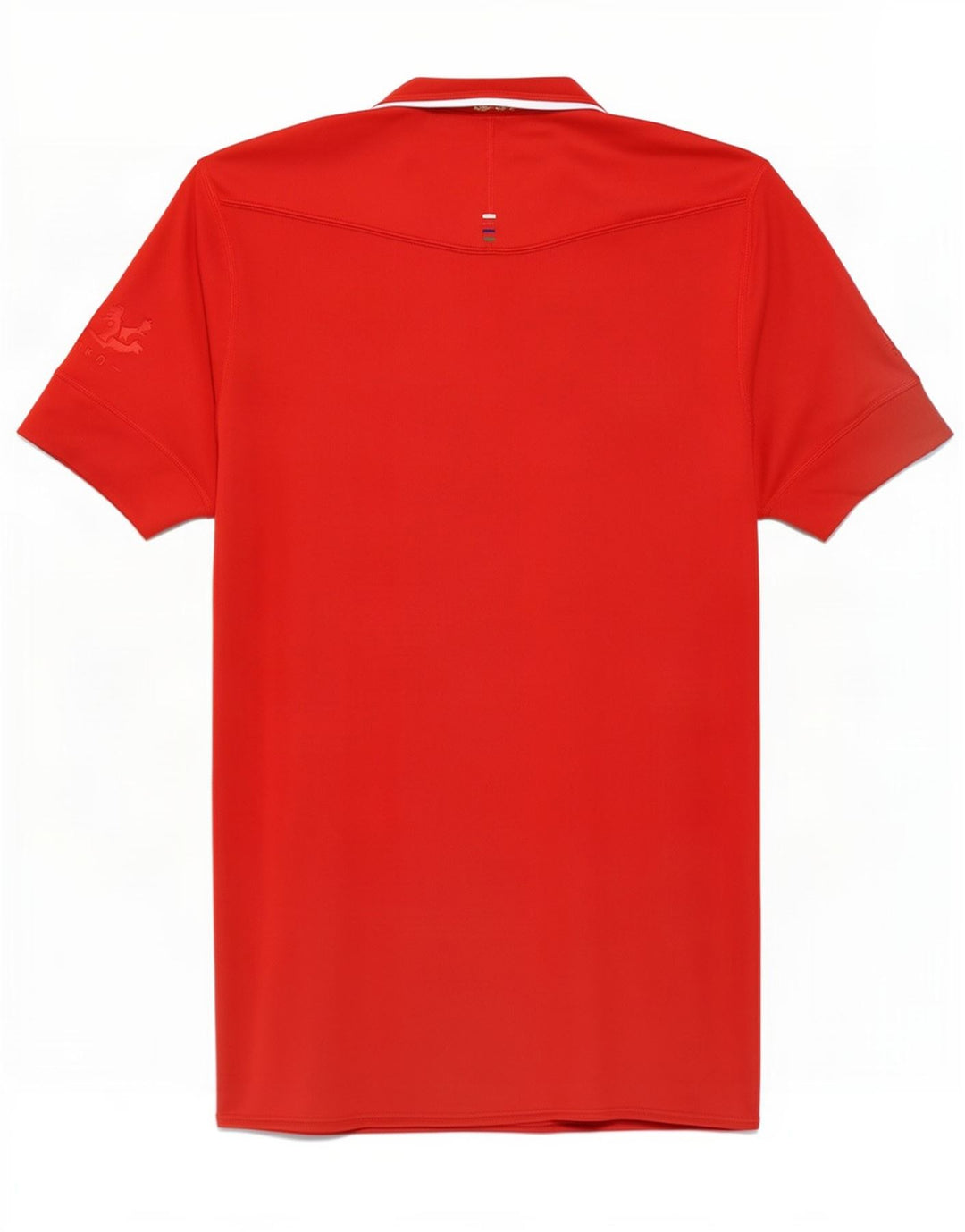 Canterbury Mens Graphic Polo Shirt Small Red Colourblock Polyester