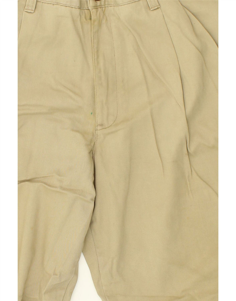 EDDIE BAUER Mens Relaxed Fit Pegged Chino Trousers W40 L30 Beige Cotton | Vintage Eddie Bauer | Thrift | Second-Hand Eddie Bauer | Used Clothing | Messina Hembry 