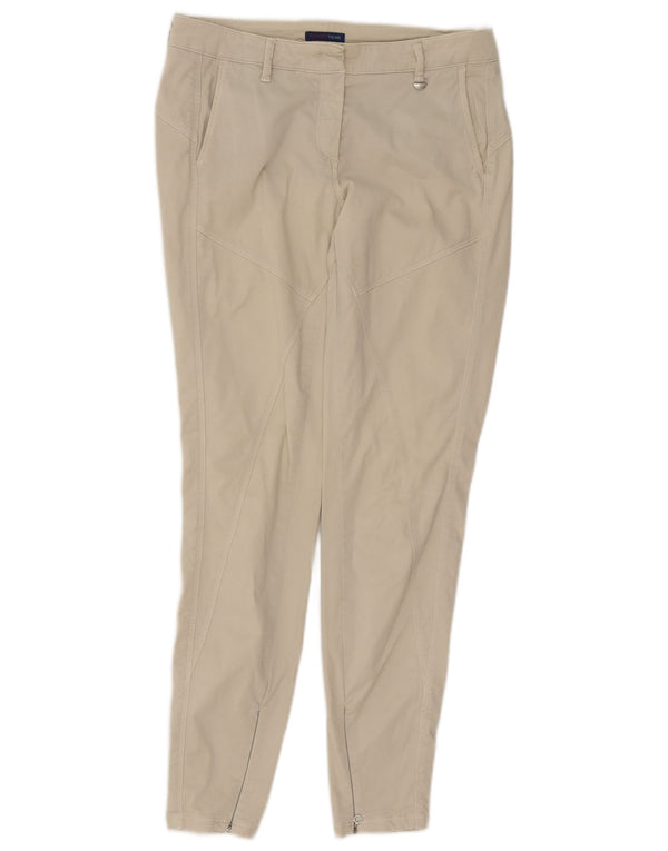 Trussardi Womens Skinny Chino Trousers IT 42 Medium W28 L29 Beige