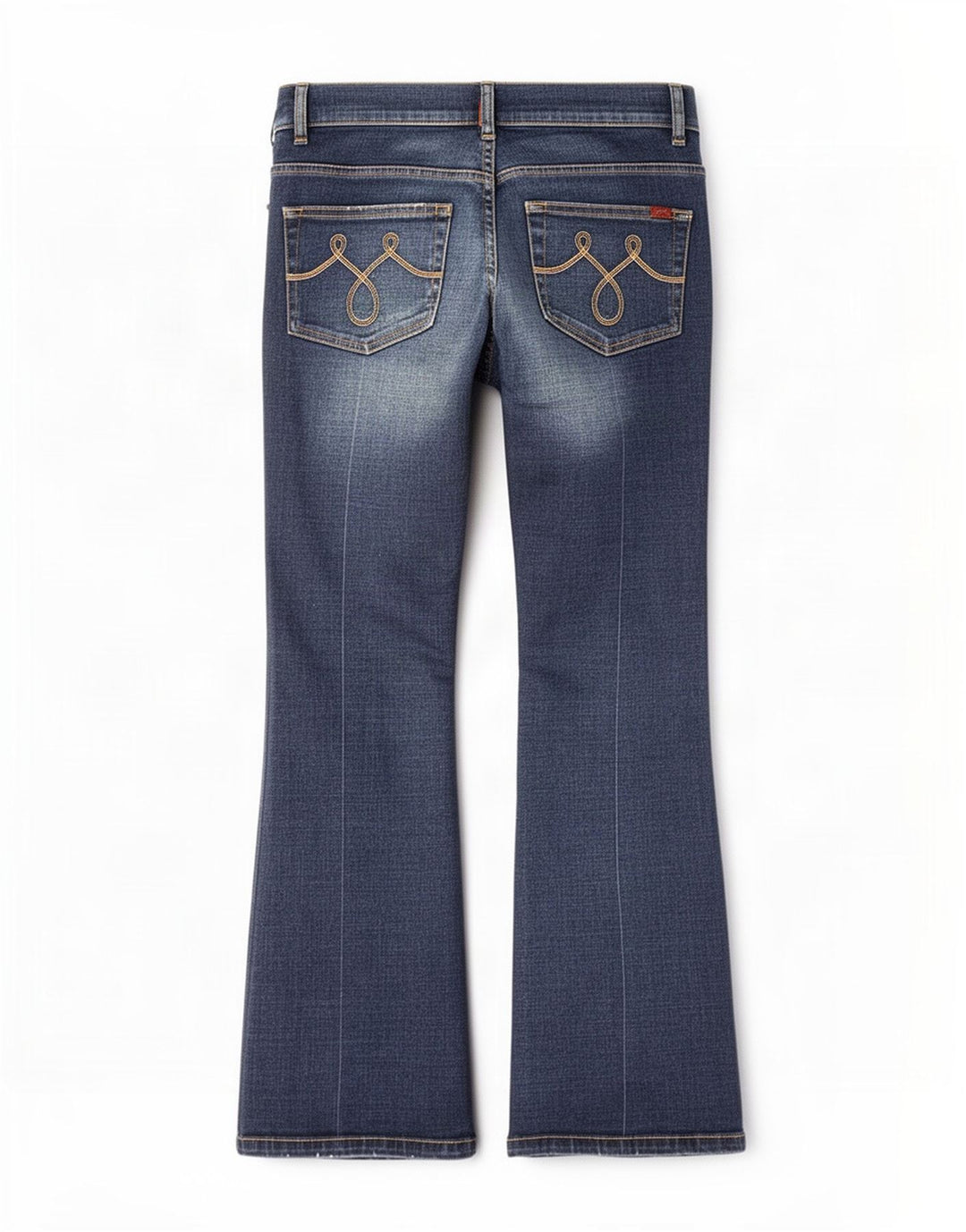 Oasis Womens Bootcut Jeans UK 12 Medium W30 L27 Blue Cotton