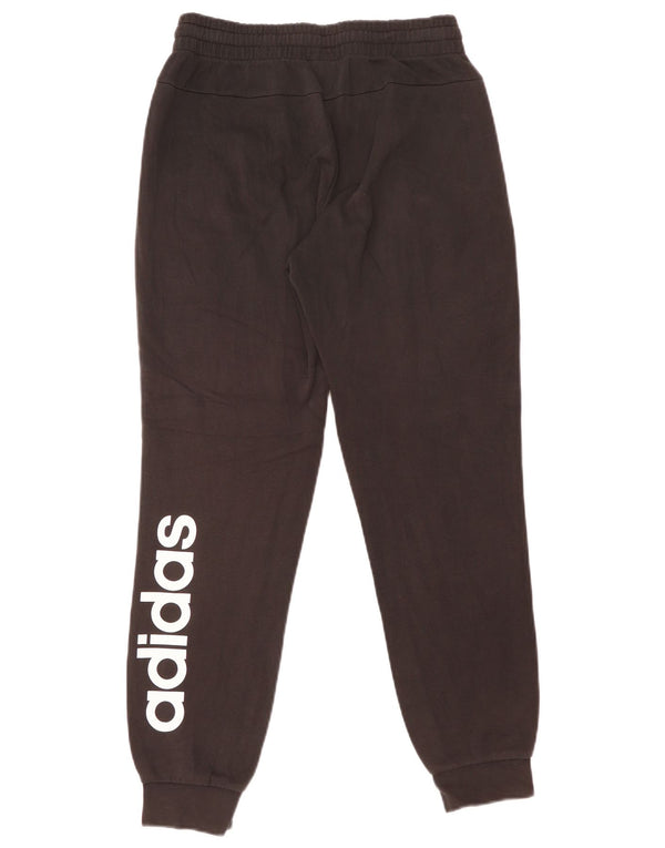 Adidas Womens Graphic Tracksuit Trousers Joggers UK 8/10 Small Black
