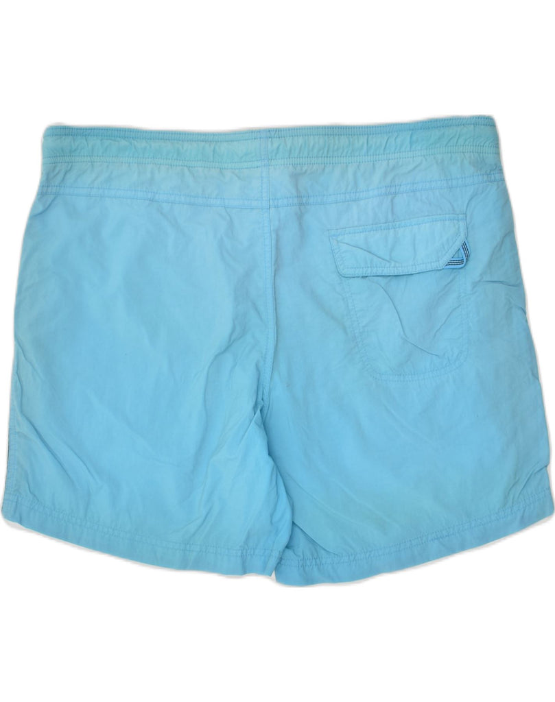 ADIDAS Mens Sport Shorts Medium Blue Nylon | Vintage Adidas | Thrift | Second-Hand Adidas | Used Clothing | Messina Hembry 