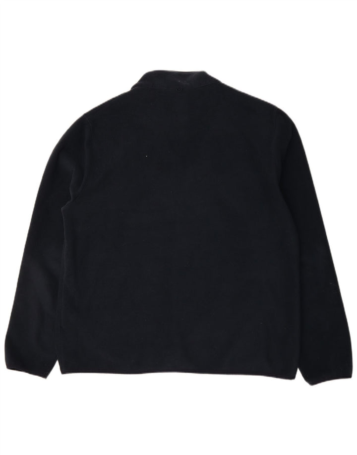 Timberland Mens Liner Fleece Jacket UK 44 2XL Navy Blue Polyester