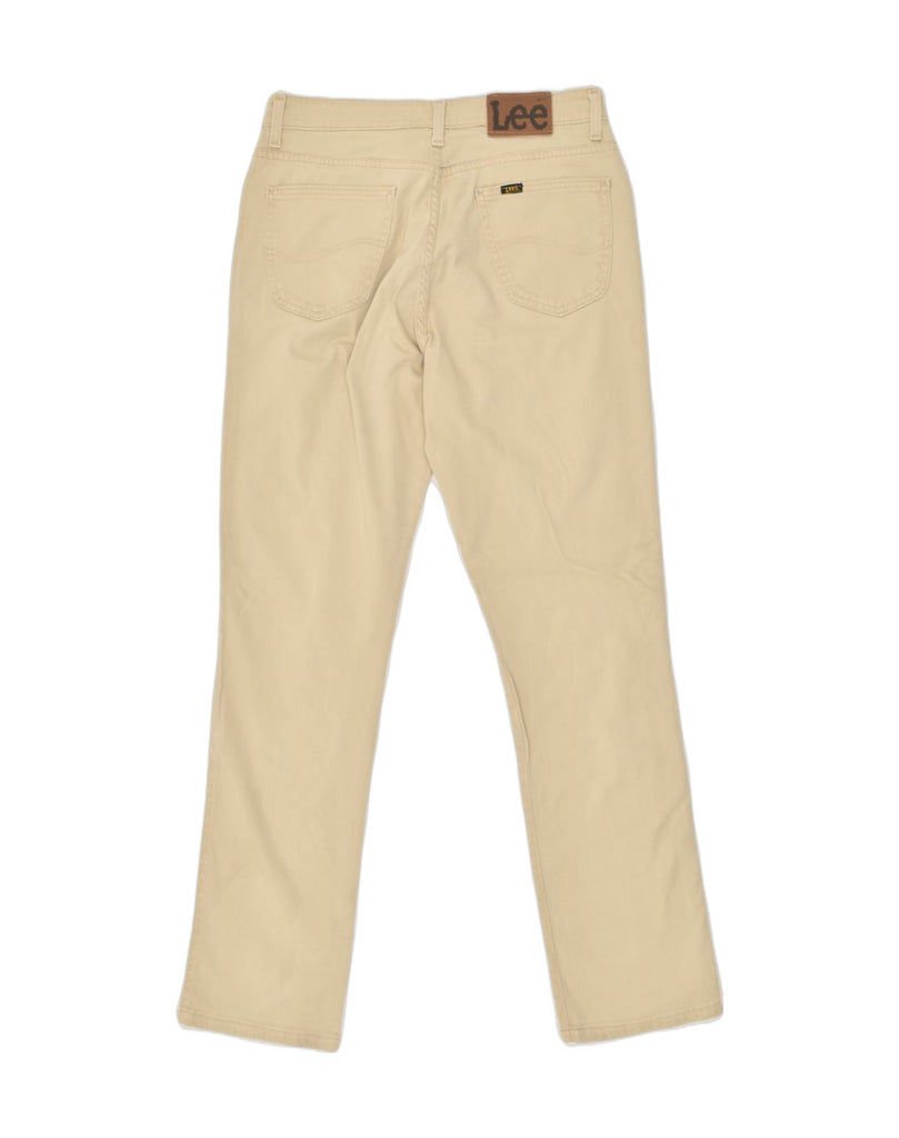 LEE Mens Slim Chino Trousers W36 L33 Beige Cotton | Vintage Lee | Thrift | Second-Hand Lee | Used Clothing | Messina Hembry 