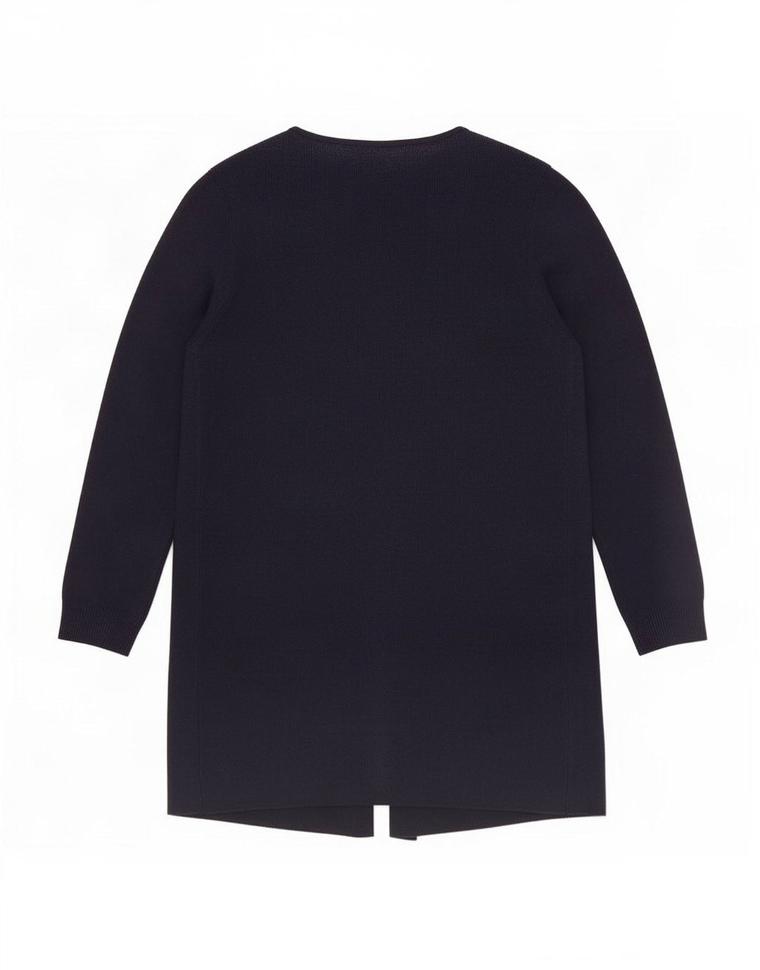 Marks & Spencer Womens Open Cardigan Sweater UK 12 Medium Navy Blue Acrylic